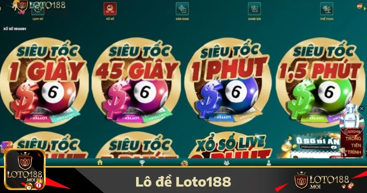 Loto188: Đăng nhập chơi loto188 thưởng 88k - Đăng ký ngay🔥 8 Lô Đề Loto188 – Cơ Hội Trúng Thưởng Lớn Với Tỷ Lệ Cao